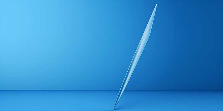 3d rendered illustration of an background, Primer plano de una punta de pipeta con una gota de l&iacute;quido
