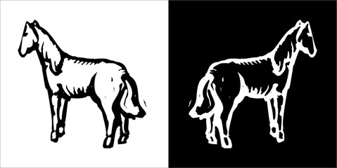 Illustration vector graphics of ZooWoodcuts icon