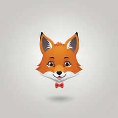 Obraz premium flat vector logo of animal 