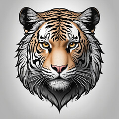 Logo illustrion of a "Tiger"