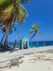 Mini house on the beach