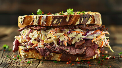 Roast beef sandwich.