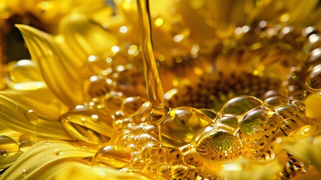 edible sunflower oil product food industry
