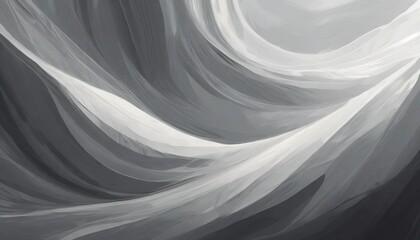 Wavy background design with black white and grey colour tones