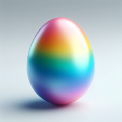 Un huevo colorido