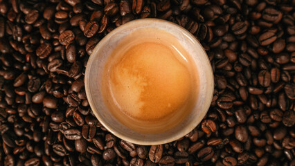 Espresso coffee smells like Barista.