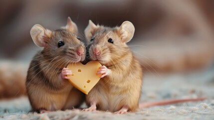 Greeting Card and Banner Design for Social Media or Educational Purpose of National World Rat Day Background