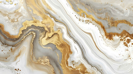 Background with stone texture of quartz and granite . Beige and white with golden reflections.