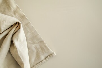 High-quality fabric presentation, expressing the idea of luxury and refined taste