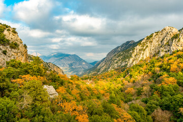 Termessos ancient city the amphitheatre. Termessos is one of Antalya -Turkey's most outstanding...