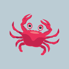 red crab cartoon