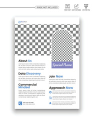 Creative corporate brand flyer Poster design 