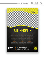 Creative corporate brand flyer Poster design 