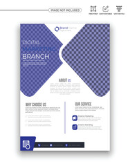Creative corporate brand flyer Poster design 