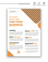 Creative corporate brand flyer Poster design 