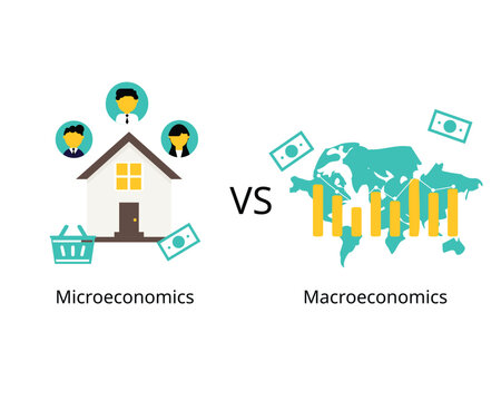 Microeconomics is concerned with the actions of individuals and businesses, while macroeconomics is focused on the actions that governments and countries take to influence broader economies
