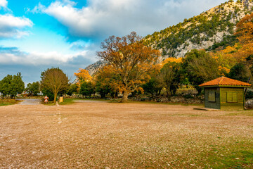Termessos ancient city the amphitheatre. Termessos is one of Antalya -Turkey's most outstanding...