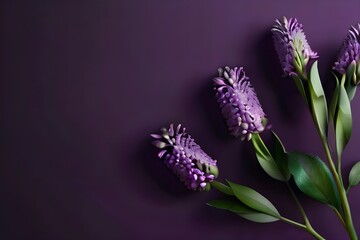 purple background HD 8K wallpaper Stock Photographic Image Generative AI 