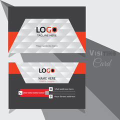 Luxury business card design, Visiting card template, Vector illustration design Template.
