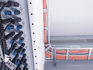 Electric power wiring curcuit and inverter unit for solar panel on the wall. Technology of solar...