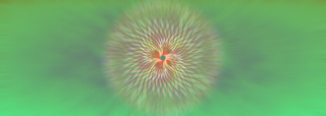 An abstract iridescent star burst background image.