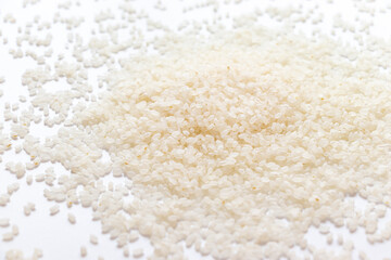 たくさんの白い米粒