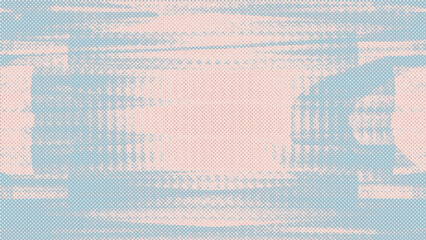 Abstract halftone grunge texture background image.