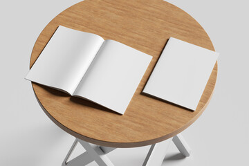 perfect letter magazine mockup