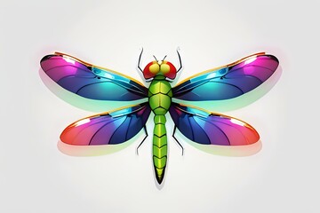 Iridescent Dragonfly Art.
A stunning isolated dragonfly, its iridescent wings perfect for scientific and creative projects.