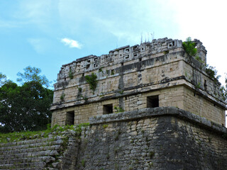 Arquitectura Maya en Chichenitzá, Yucatán, México
