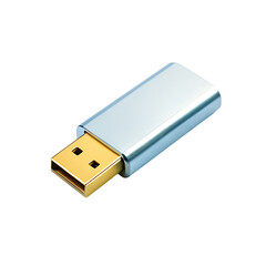 3d isolated render of flash drive icon psd