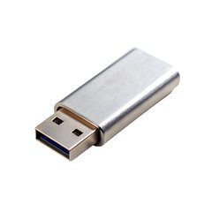 3d isolated render of flash drive icon psd