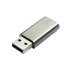 3d isolated render of flash drive icon psd