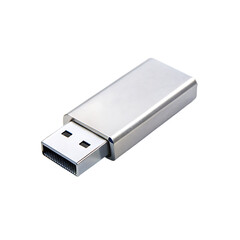 3d isolated render of flash drive icon psd