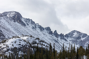 Rocky Mountain National Park, Snow in Spring