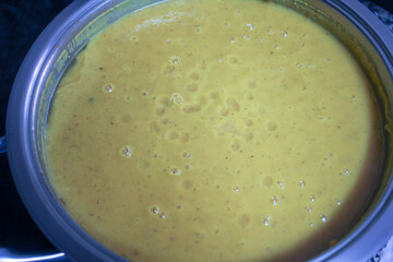 a lemon cake made at home