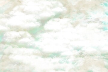 Fototapeta na wymiar 雲のイラスト　背景