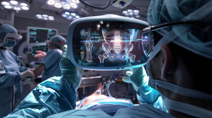 Cutting-edge medicine and surgery using AR technology with smart glasses