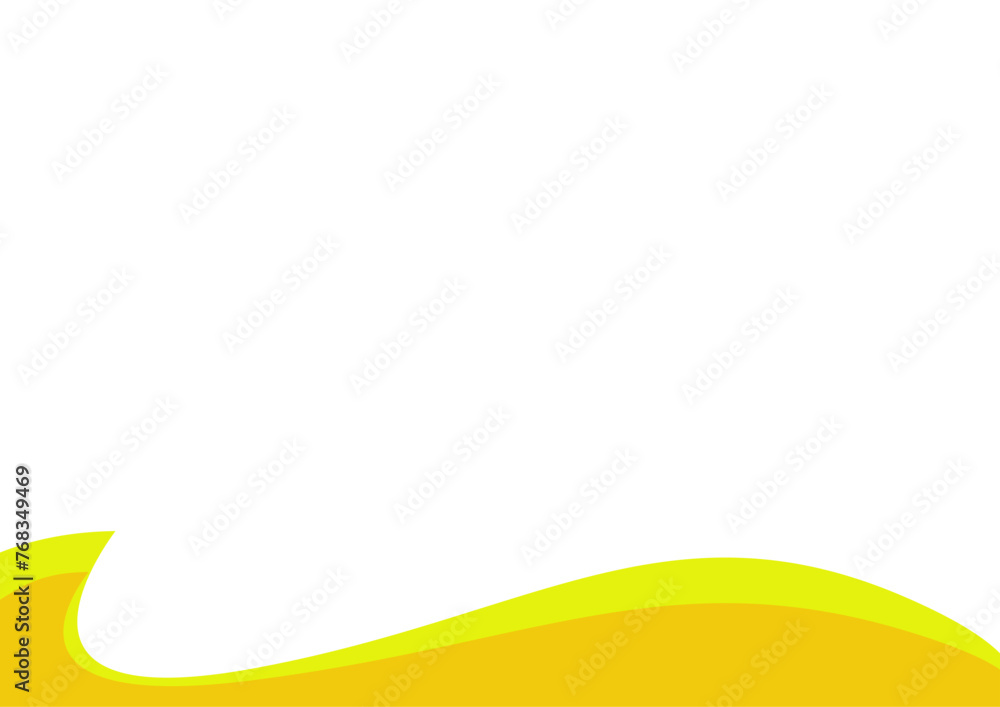 Poster abstract yellow and orange banner background. graphic design banner pattern background template with