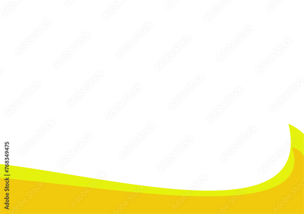 Poster abstract yellow and orange banner background. graphic design banner pattern background template with