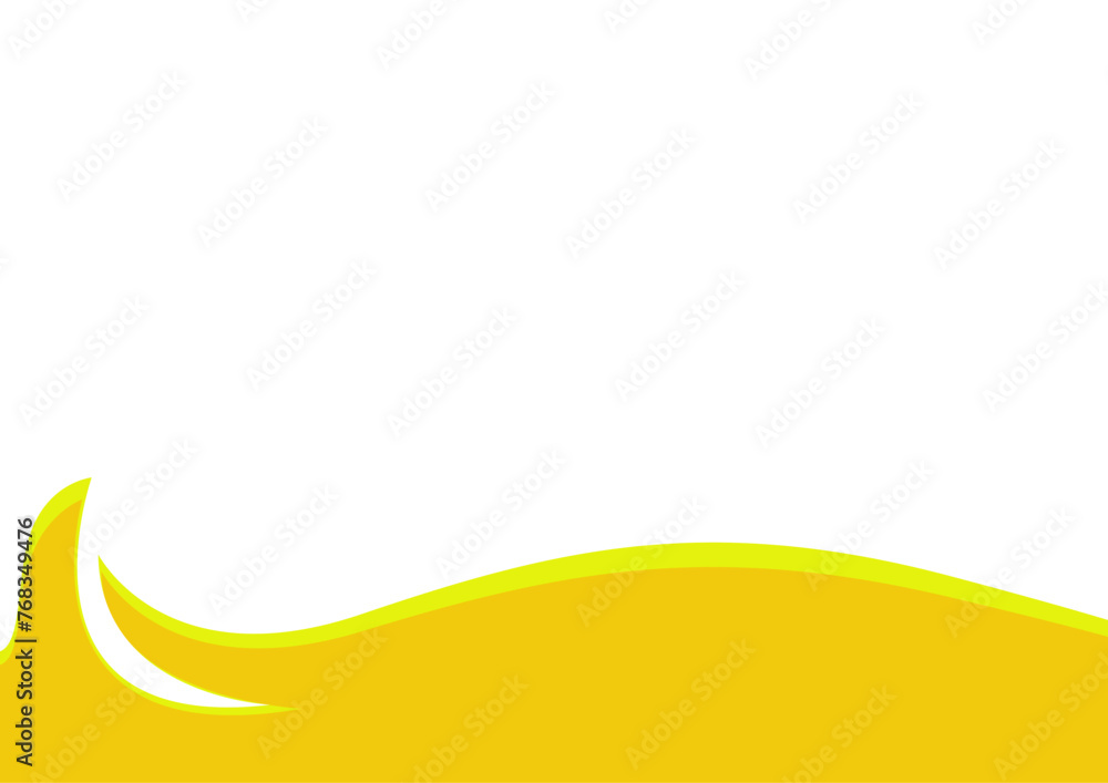 Poster abstract yellow and orange banner background. graphic design banner pattern background template with