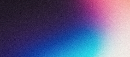 Dark blue vibrant magenta pink purple grainy background, noisy texture colorful web banner backdrop design