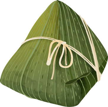 Bamboo rice dumpling