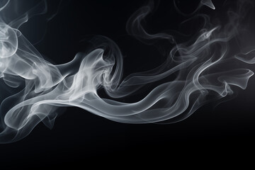 Smoke With Black Background