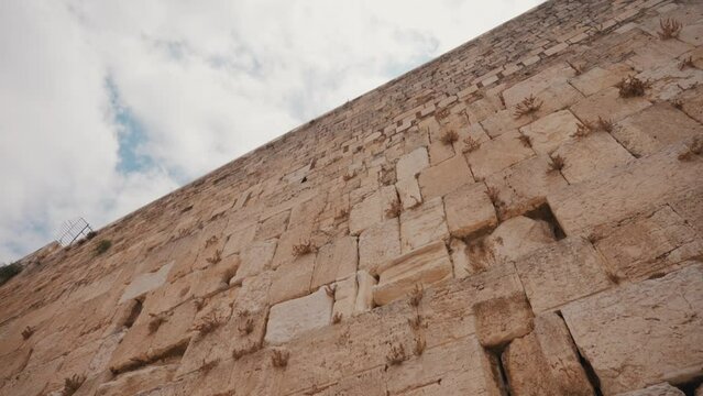 Western Wailing Wall in Jerusalem Israel