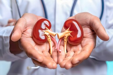 World Kidney Day raises awareness about kidney health and promotes preventive measures to reduce the risk of kidney diseases. Concept Health Awareness, Kidney Health, Preventive Measures - obrazy, fototapety, plakaty