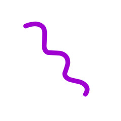 Curly Doodle Line Element