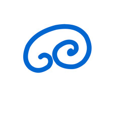 Curly Doodle Line Element