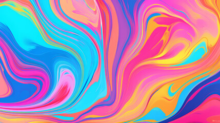 Obraz premium Fluid art abstract background