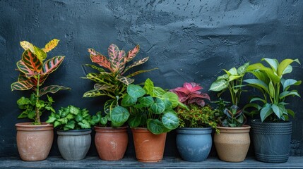 Potted Paradise: A Stunning Collection of Ornamental Plants for Your Home or Garden